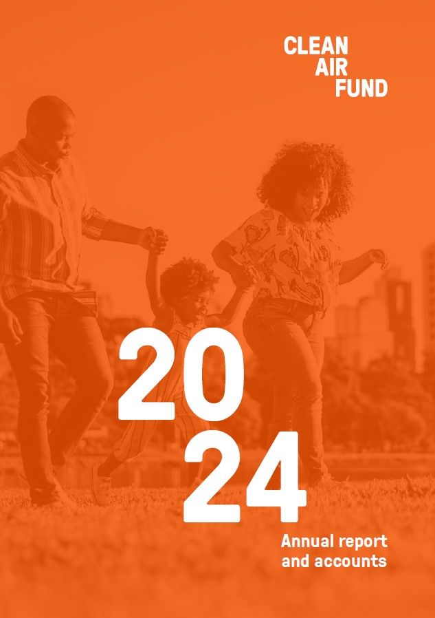 Clean Air Fund annual report 2024 cover