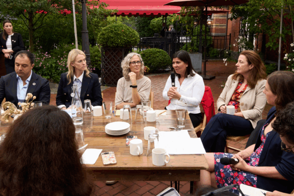 Members of the Alliance for Clean Air at a roundtable session during New York Climate Week 2024.