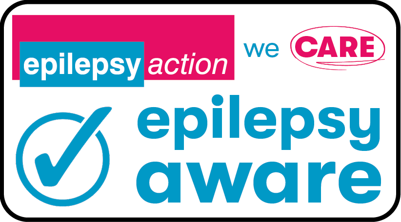 Epilepsy Action Epilepsy Aware badge