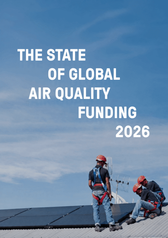 State of Global Air Quality Funding 2026 cover