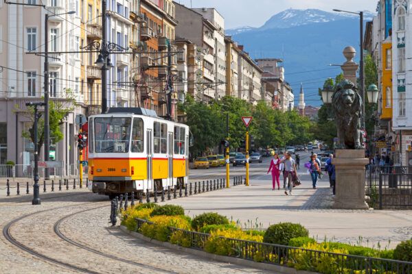 Tramway in Sofia