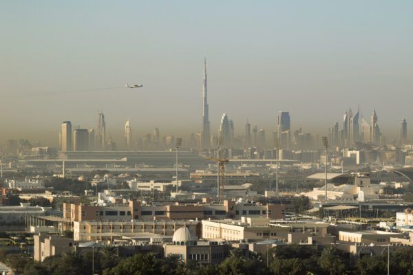 Dubai Skyline from Al Nahda district